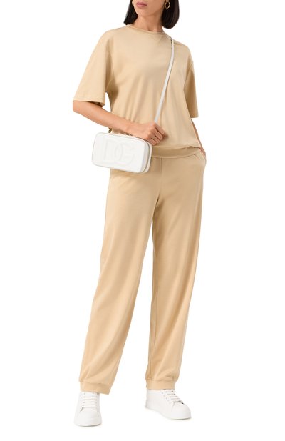 Кожаные кеды portofino DOLCE & GABBANA, арт. CK2277/AV066, фото 2