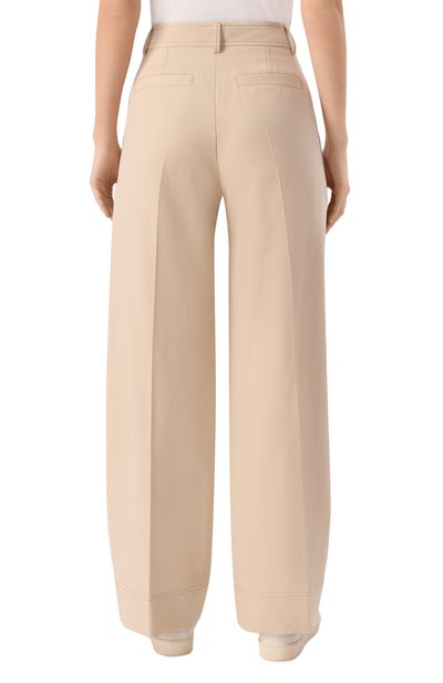 Брюки из хлопка и лиоцелла BOSS ORANGE, арт. 50546207, фото 4