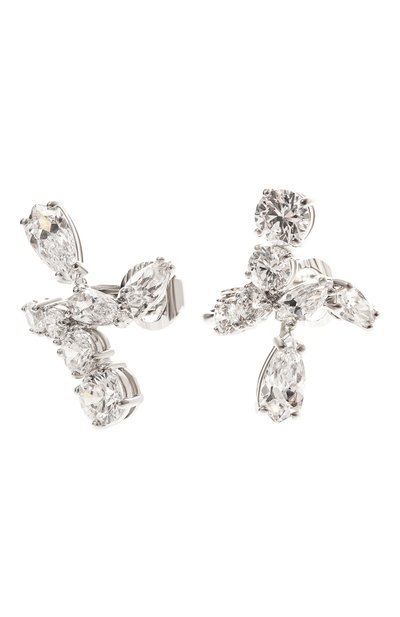 Клипсы matrix SWAROVSKI серебряного цвета по цене 15250 руб., арт. 5692523, фото 3 Клипсы matrix SWAROVSKI, арт. 5692523, фото 3