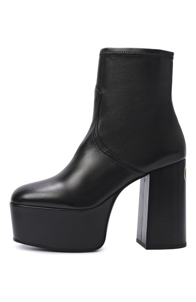 Кожаные ботильоны fawcette 120 VALENTINO черного цвета по цене 198500 руб., арт. 9W2S0PV8/HZX, фото 4 Кожаные ботильоны fawcette 120 VALENTINO, арт. 9W2S0PV8/HZX, фото 4