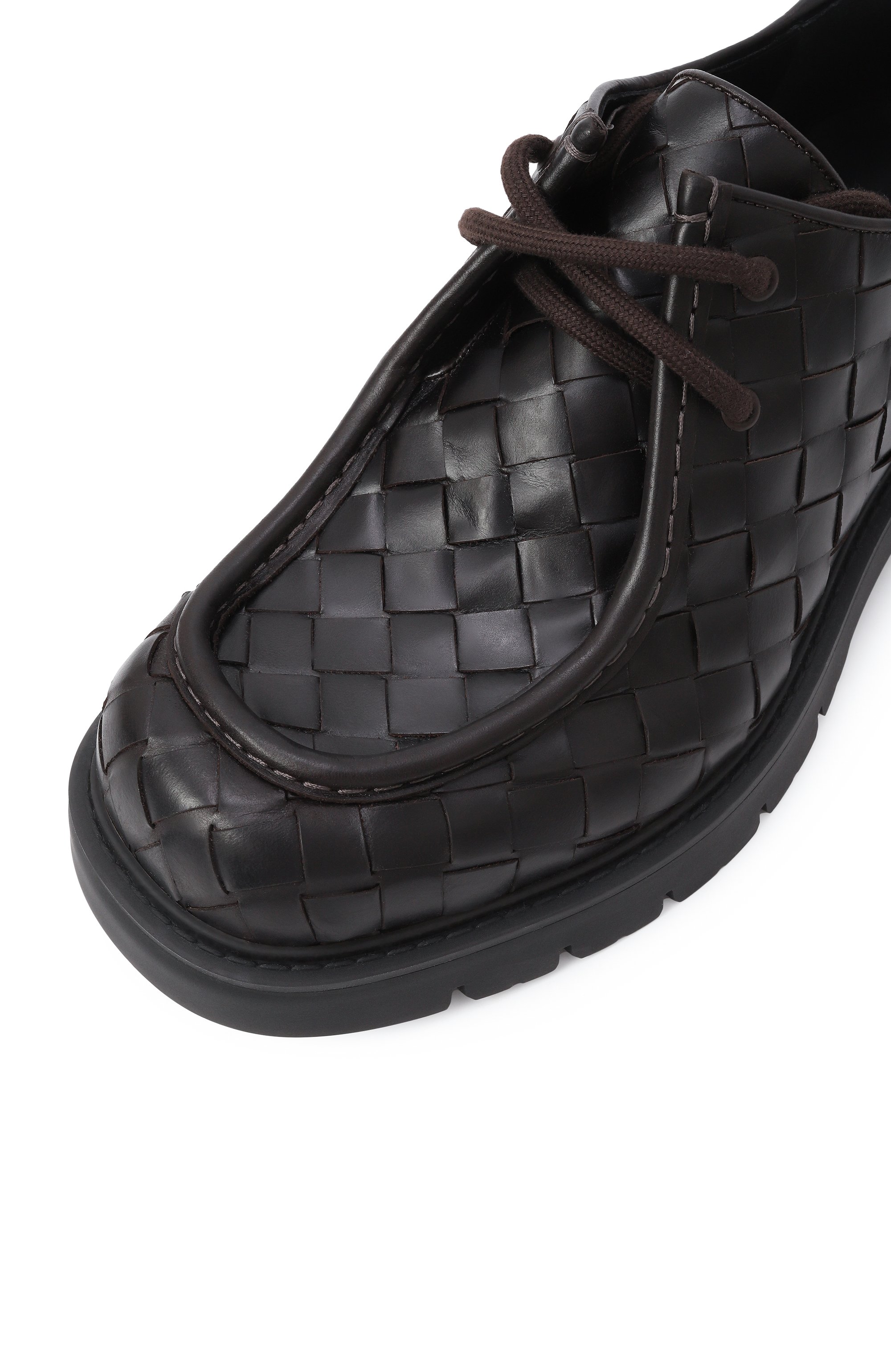 Кожаные ботинки haddock BOTTEGA VENETA, арт. 776576/V2WT2, фото 7