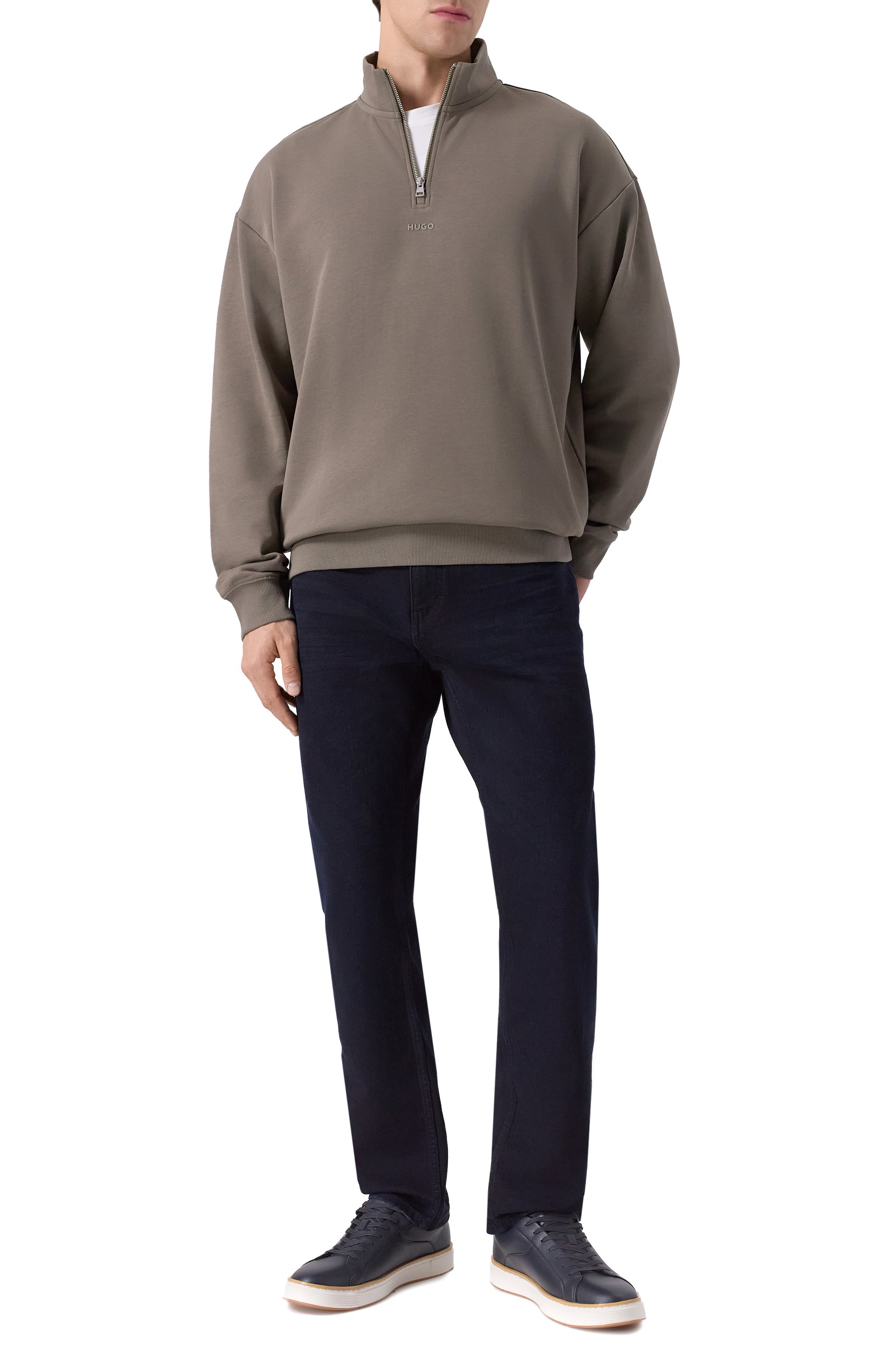 Кожаные кеды EMPORIO ARMANI, арт. EM003081/AF18228, фото 2