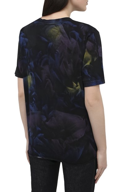 Хлопковая футболка SAINT LAURENT, арт. 648927/Y36CU, фото 4