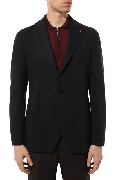 Пиджак из шерсти и хлопка SARTORIA LATORRE, арт. JD74/JG072, фото 5