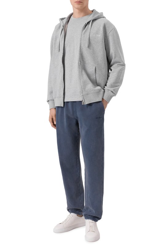 Хлопковая футболка MC2 Saint Barth ARN0001-03140I/ARN0TT Серый  ARN0001-03140I/ARN0TT Фото 2