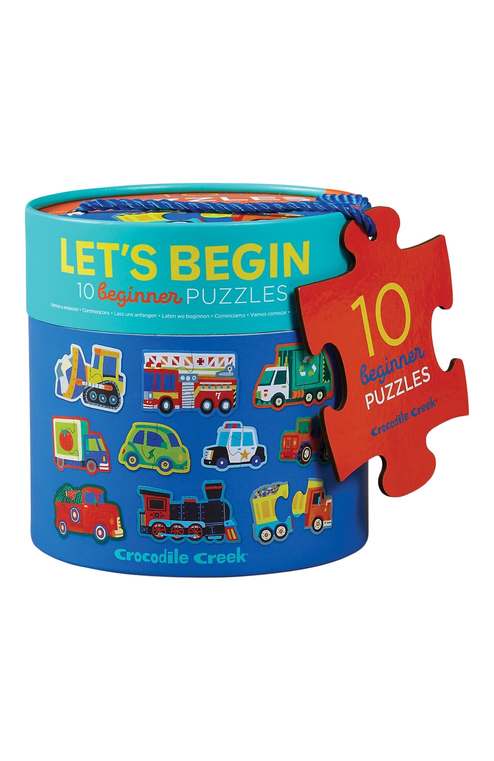 Пазл давай начнём! транспорт 20 деталей CROCODILE CREEK, арт. 29520, фото 2