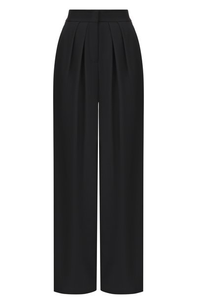 Женские шерстяные брюки BALMAIN, арт. HF1P0170/WC09