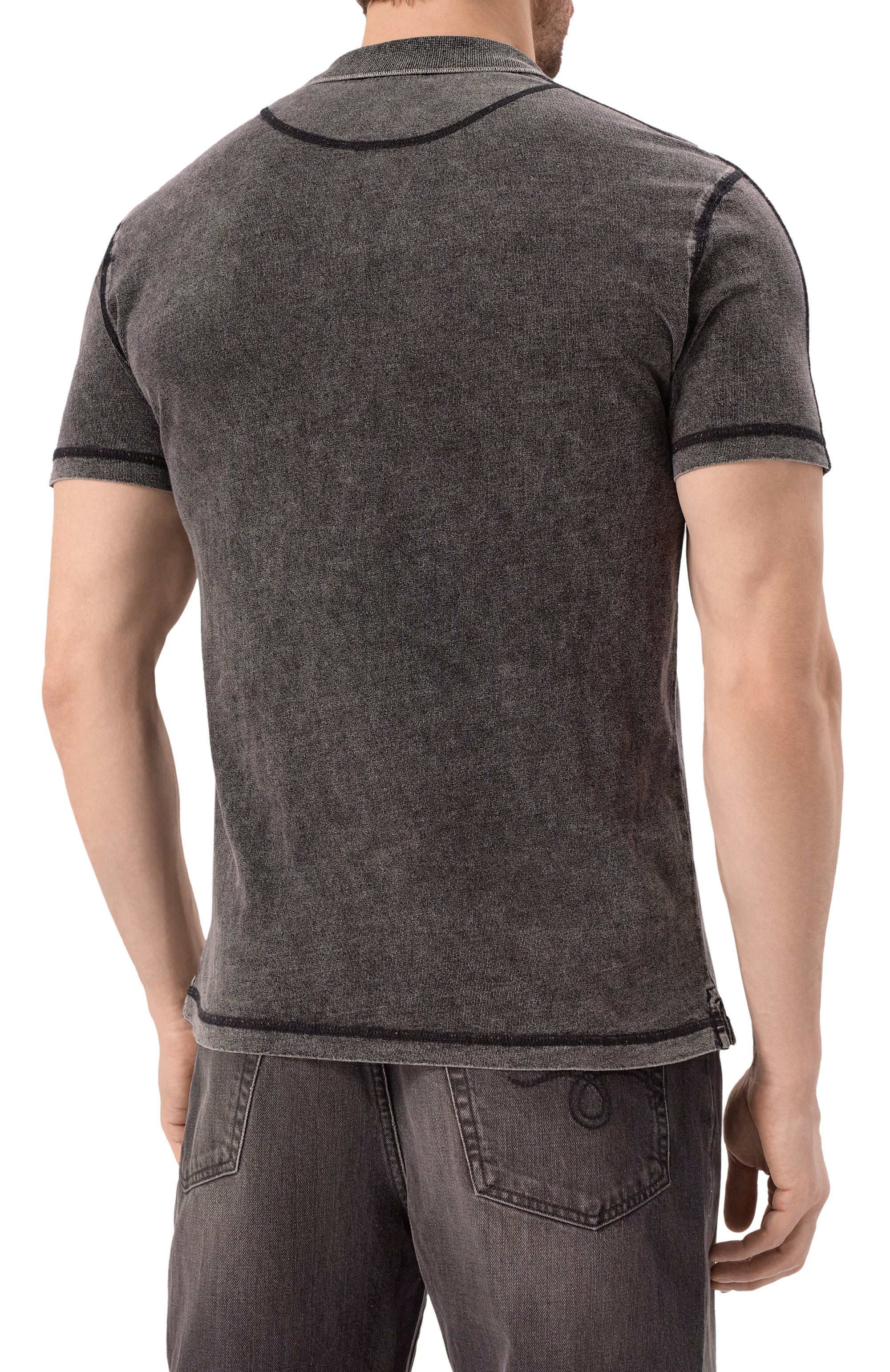 Хлопковое поло DIESEL, арт. A16421/0QJAH, фото 4