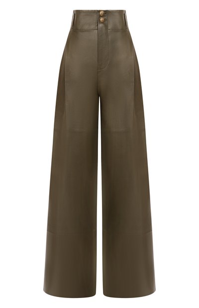 Женские кожаные брюки ZIMMERMANN, арт. 5619PF251