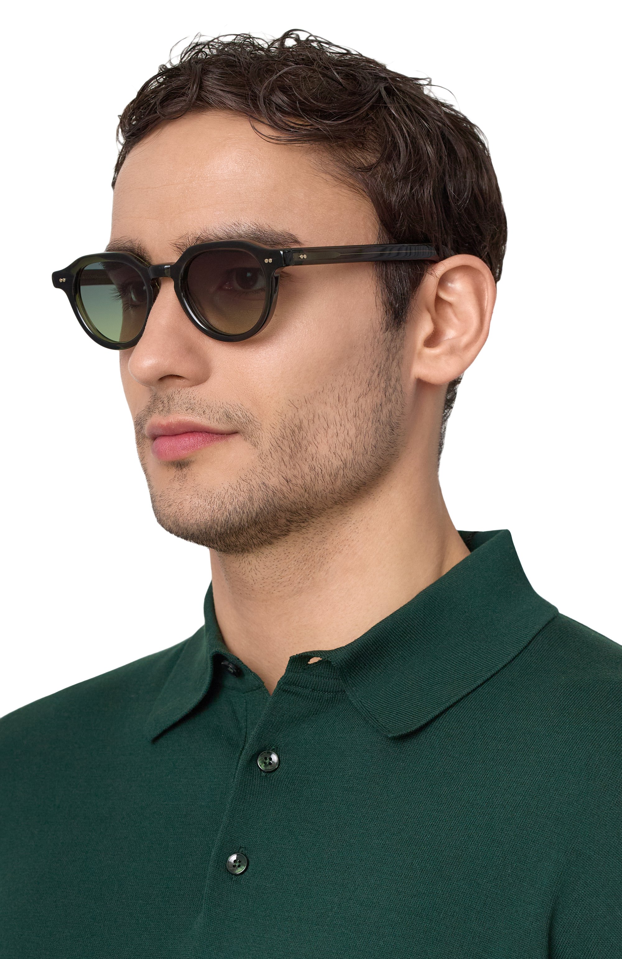 Солнцезащитные очки MOSCOT, арт. BAITSIM SUN DARK GREEN/F0REST W00D, фото 2