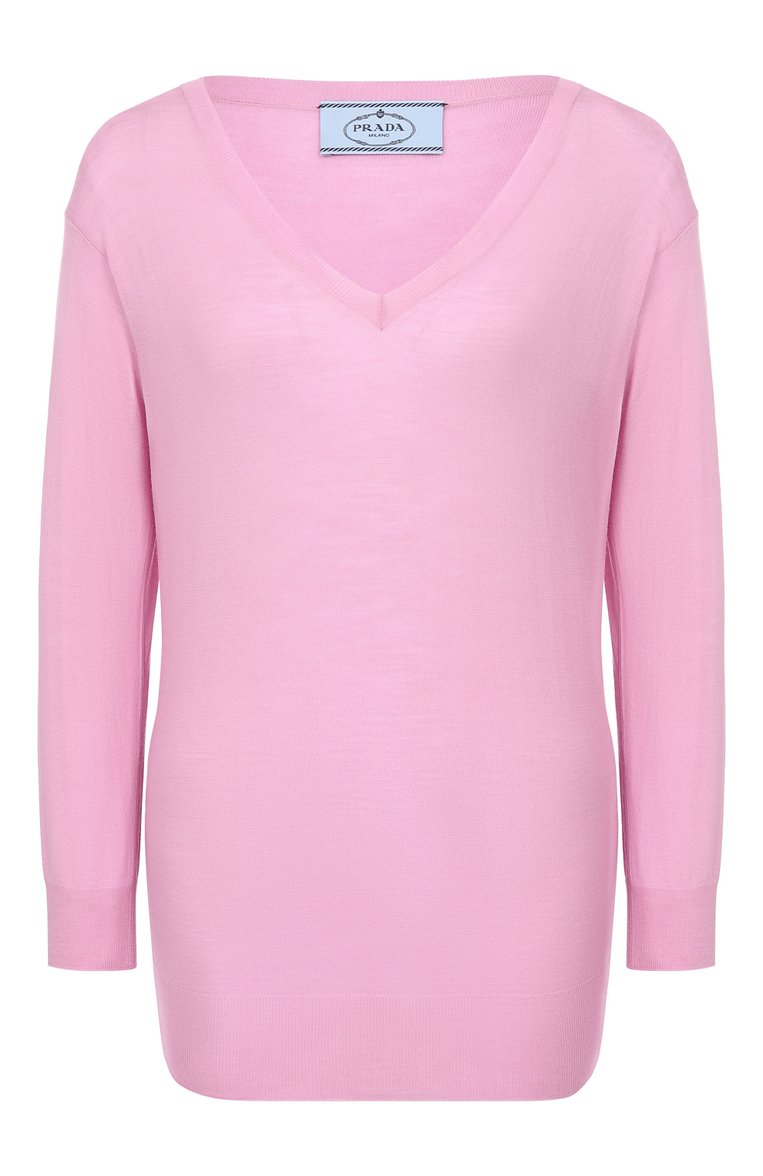 Шерстяной пуловер PRADA, арт. P24Q77-J2N-F0230-142, фото 1