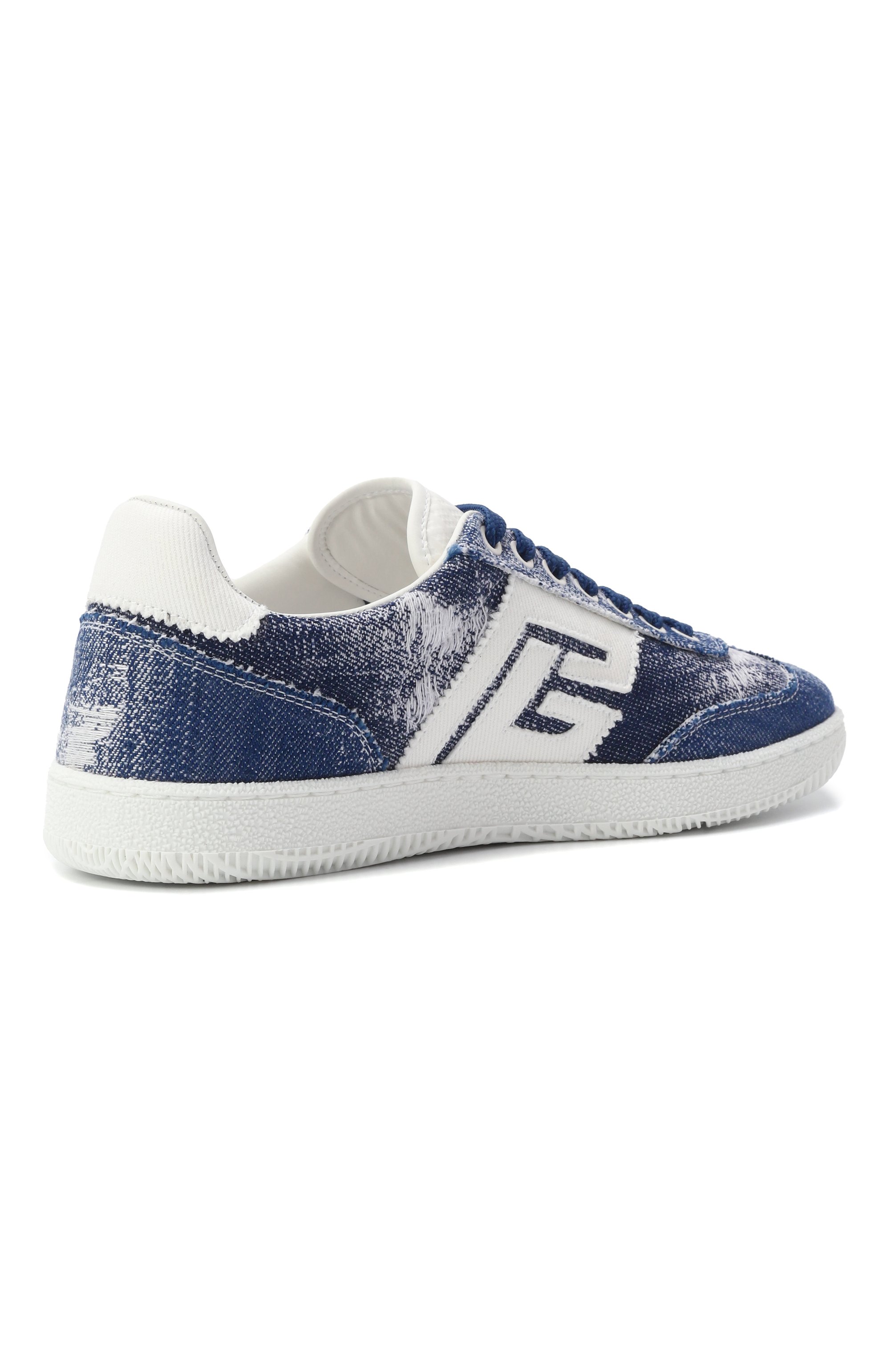 Текстильные кеды swan BALMAIN, арт. EN1VI735/TRID, фото 5