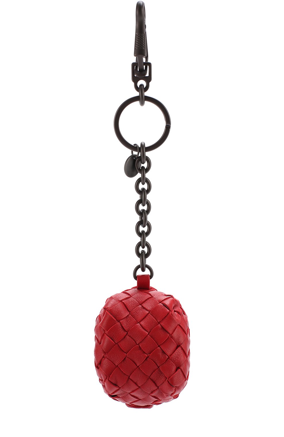 Кожаный брелок на молнии с плетением intrecciato BOTTEGA VENETA, арт. 474569/V001N, фото 2