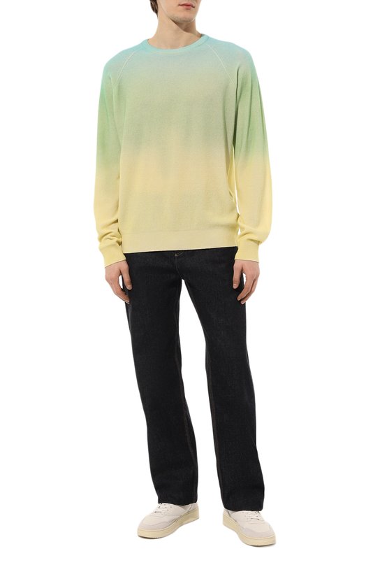 Кашемировый джемпер Canessa Зелёный, фото 2