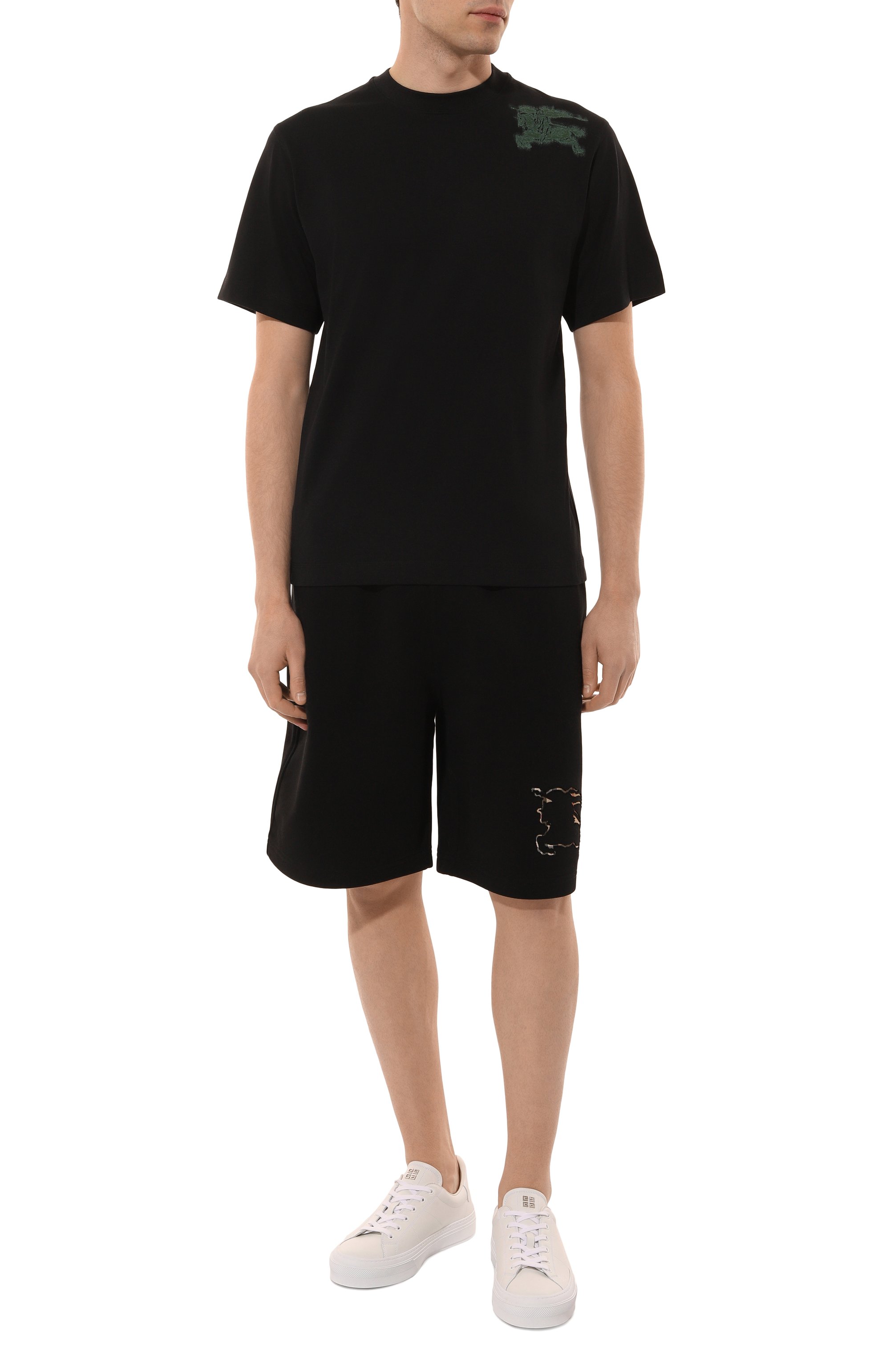 Хлопковые шорты BURBERRY, арт. 8070683, фото 2