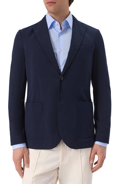 Хлопковый пиджак CIRCOLO 1901, арт. CN4660, фото 4