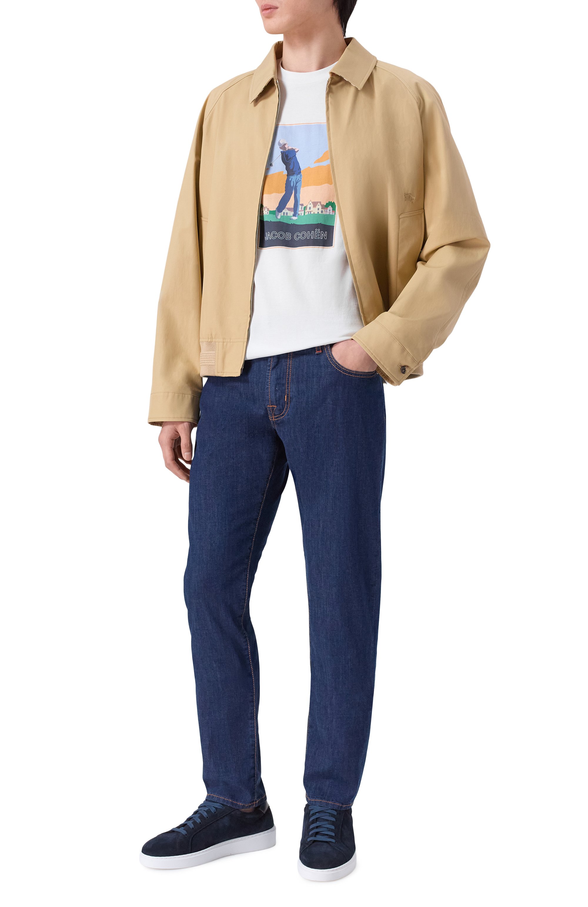 Хлопковая футболка JACOB COHEN, арт. JUE_40002 001 M4530 L1, фото 2