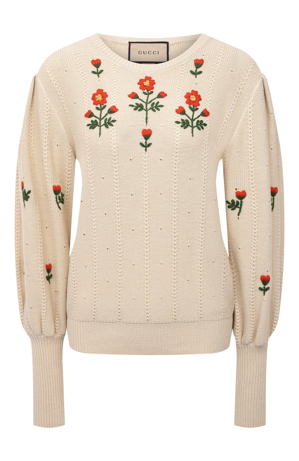 Пуловер из шерсти и хлопка GUCCI, арт. 653328/XKBS9, фото 1