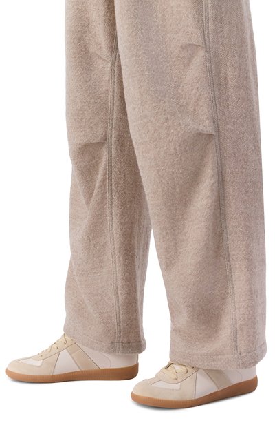 Кожаные кеды replica MAISON MARGIELA кремового цвета по цене 77900 руб., арт. S58WS0109/P1895, фото 2 Кожаные кеды replica MAISON MARGIELA, арт. S58WS0109/P1895, фото 2