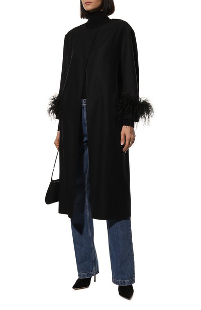 Пальто с отделкой перьями RUBAN, арт. RSS23-1.2.53.2, фото 2