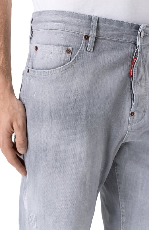 Джинсы 642 Dsquared2 S74LB1905/S30260 Серый  S74LB1905/S30260 Фото 5