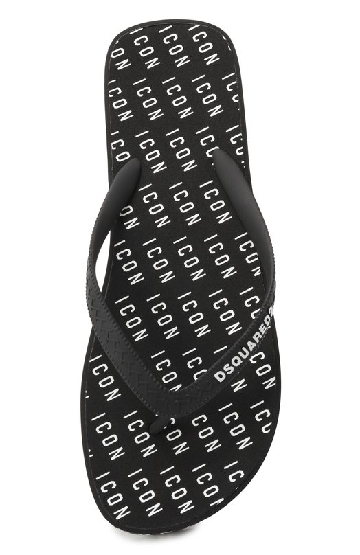 Шлепанцы Dsquared2 FFM0001 Чёрно-белый  FFM0001 Фото 6