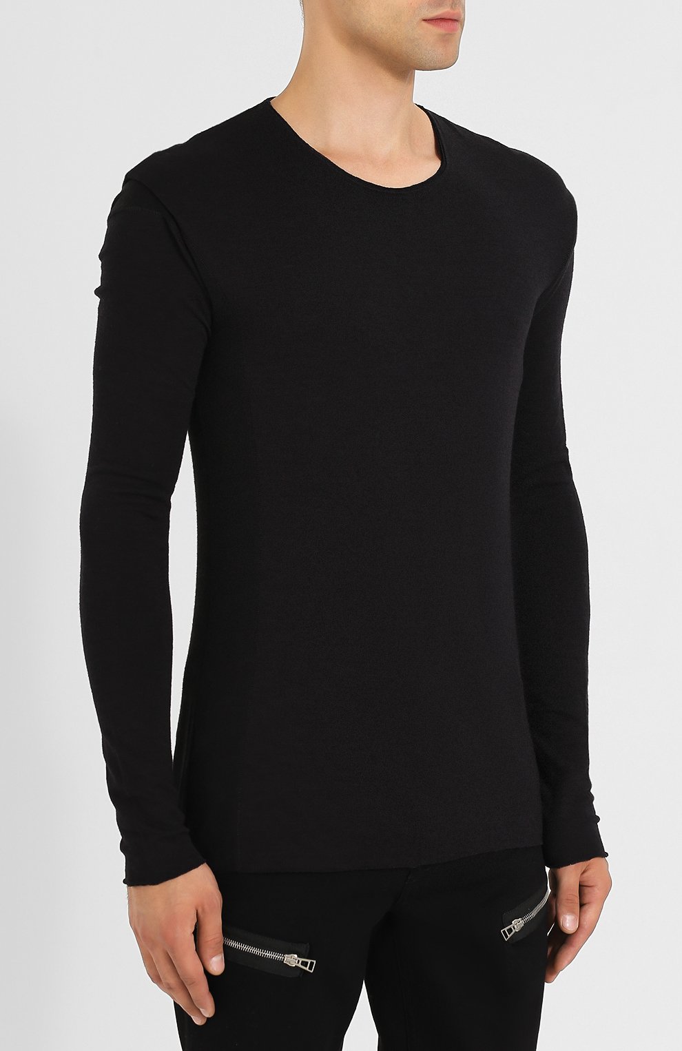 Шерстяной джемпер тонкой вязки (Y) EDITION, арт. Y-UTS J02 0179, фото 3