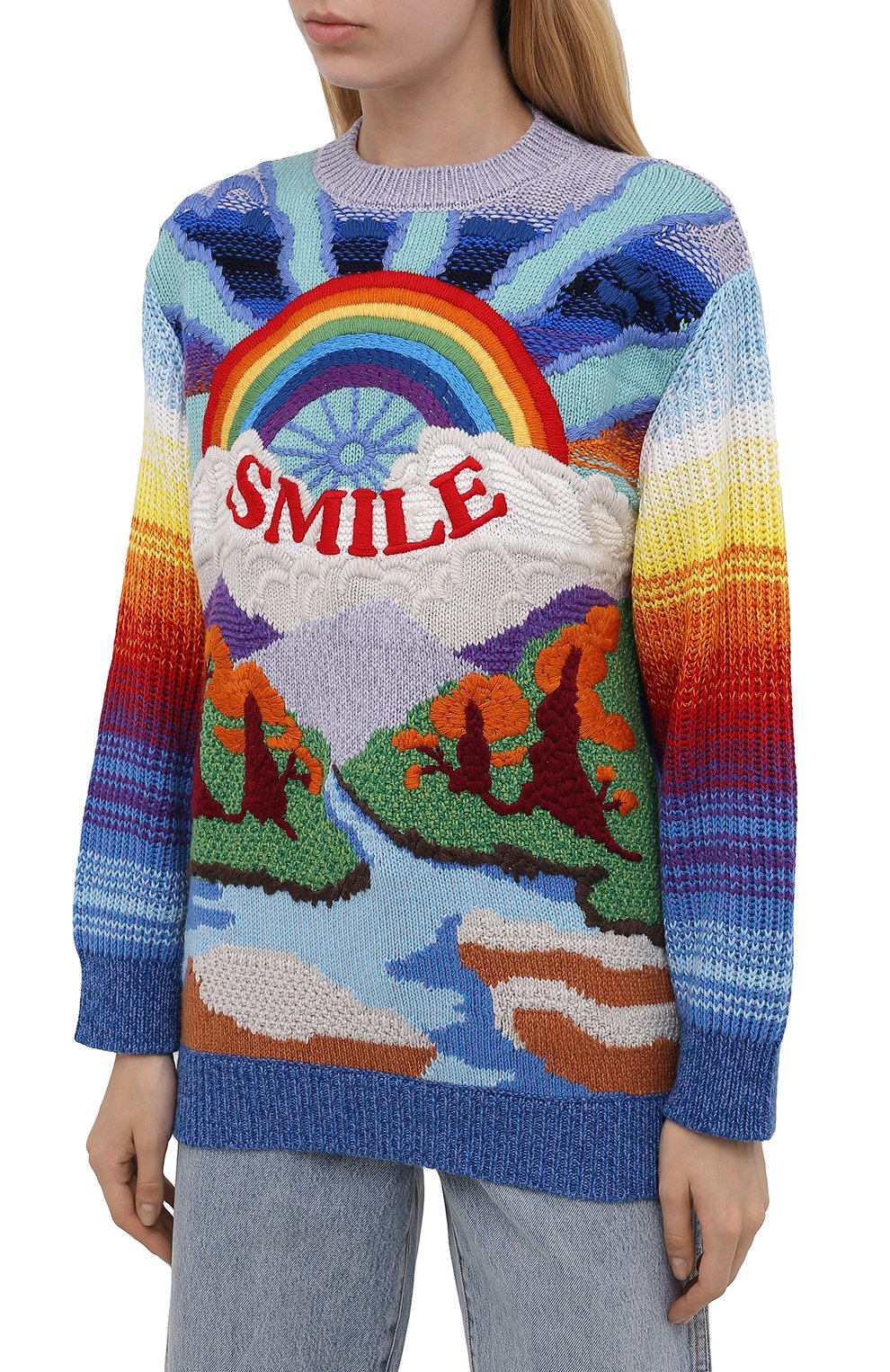 Свитер из шерст и и хлопка STELLA MCCARTNEY, арт. 602887/S2238, фото 3