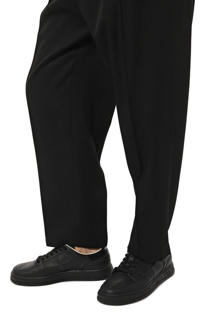 Кожаные кеды quinn PREMIATA черного цвета по цене 36500 руб., арт. QUINN/VAR6564, фото 3 Кожаные кеды quinn PREMIATA, арт. QUINN/VAR6564, фото 3