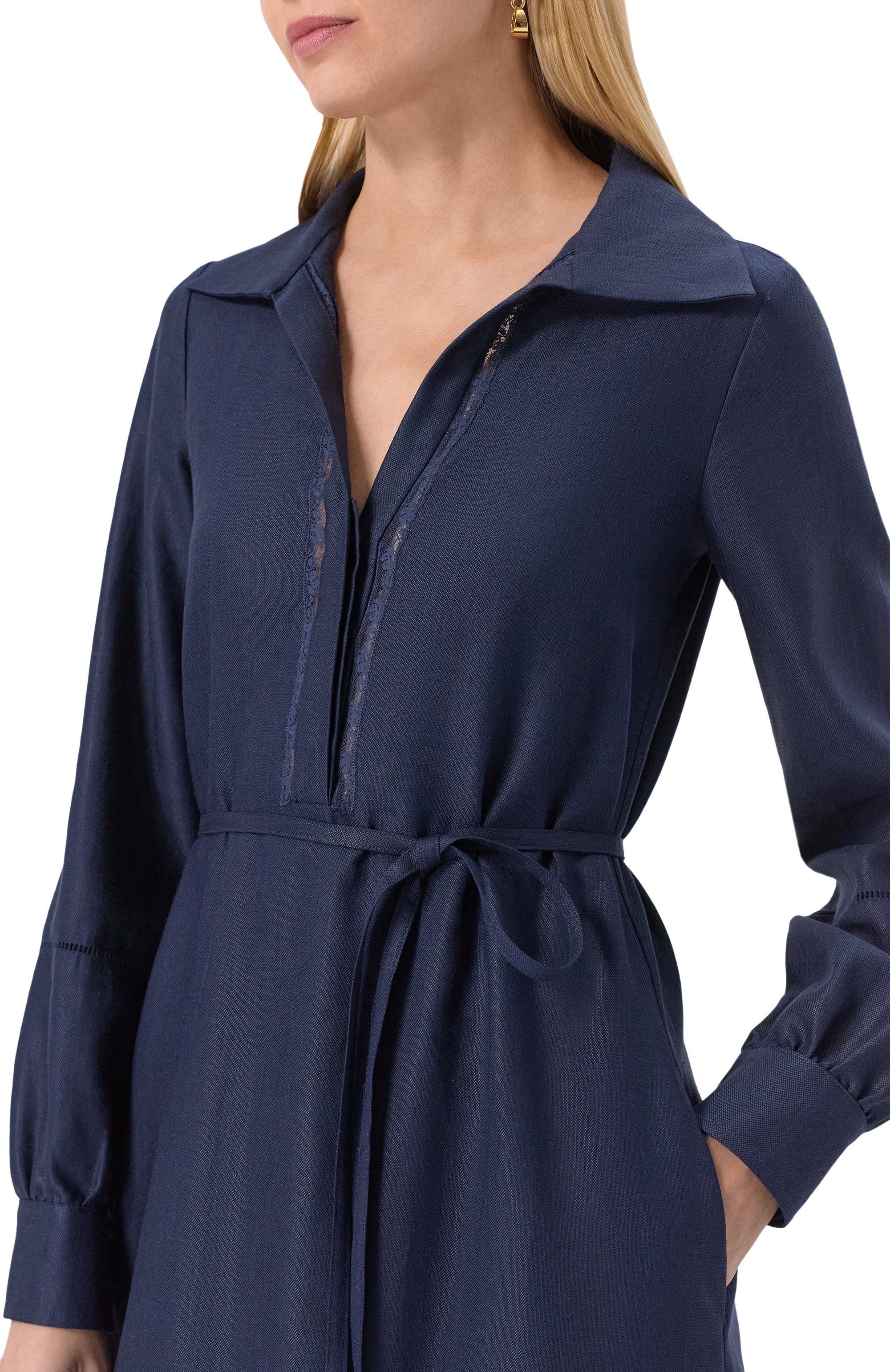 Платье изо льна и шелка MVST, арт. 25E/X2P/0/H011/5546, фото 5