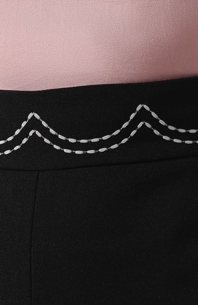 Текстильные шорты REDVALENTINO черного цвета по цене 28800 руб., арт. RR3RFA75/0VM, фото 5 Текстильные шорты REDVALENTINO, арт. RR3RFA75/0VM, фото 5