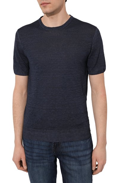 Льняной джемпер 120% LINO, арт. 31ALIM39BM/000G266/S00, фото 3