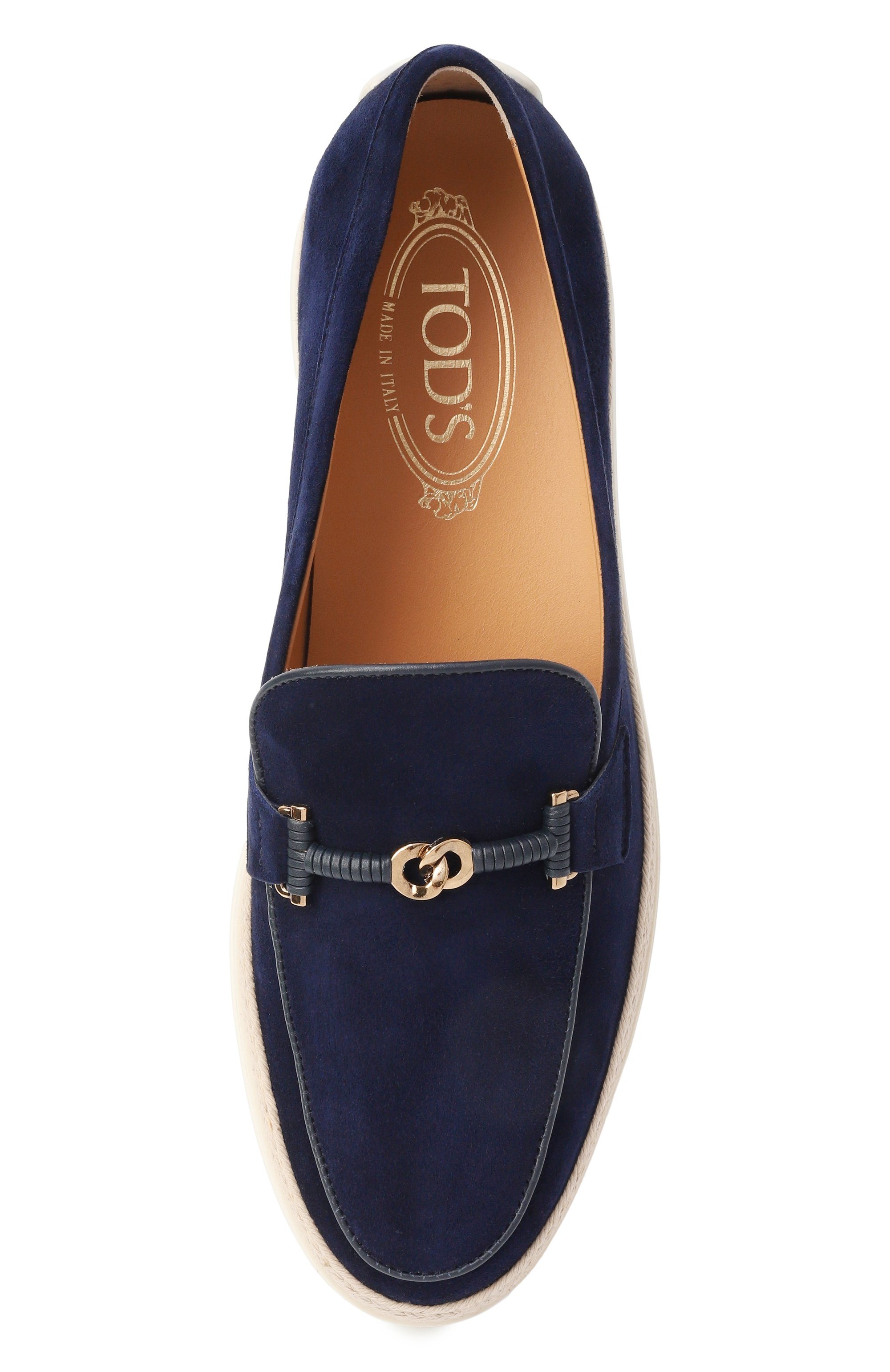 Замшевые лоферы TOD’S, арт. XXW92K0HZ00/D8W, фото 6