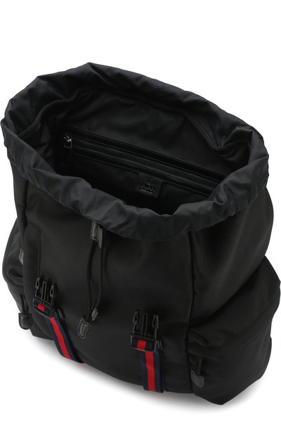 Текстильный рюкзак с клапаном GUCCI, арт. 429037/K1N1X, фото 4