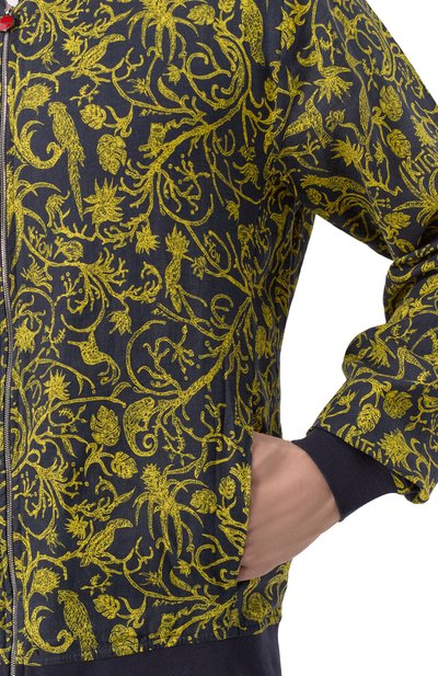 Льняной бомбер KITON, арт. UG0001H0930301, фото 5