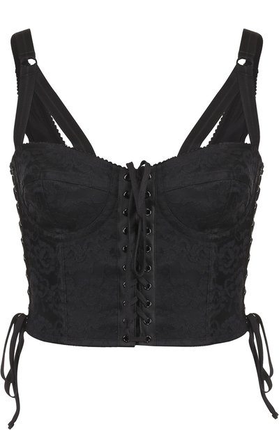 Женский однотонный корсет на широких бретельках DOLCE & GABBANA, арт. 0102/F7X03T/G9830