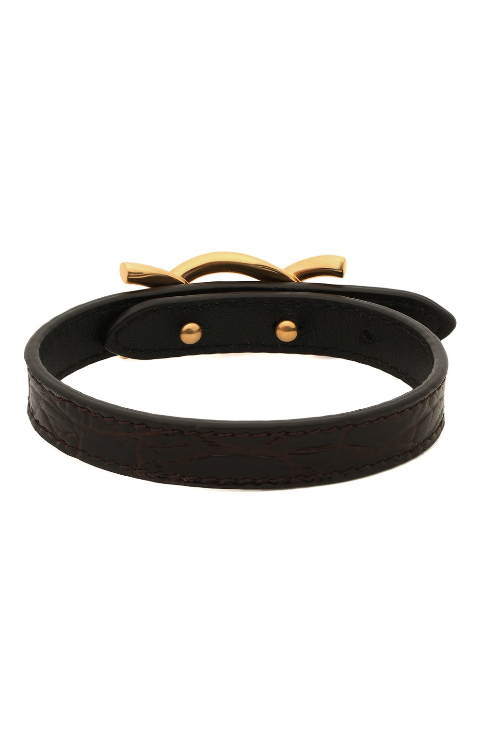 Кожаный браслет SAINT LAURENT, арт. 640736/1ZQ0J, фото 3