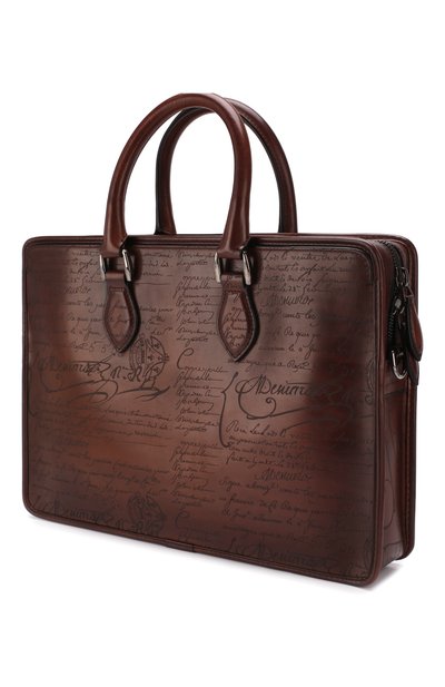 Кожаная сумка для ноутбука BERLUTI, арт. M200497, фото 3