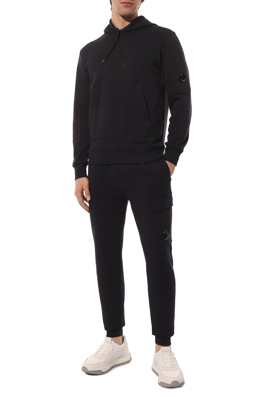 Хлопковое худи C.P. COMPANY, арт. 14CMSS023A-005086W, фото 2