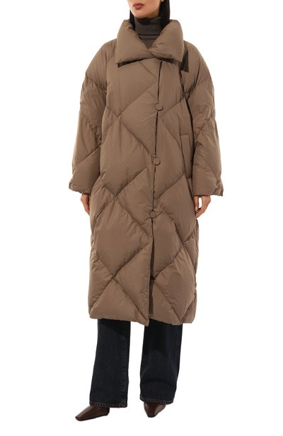 Пуховик ANTONELLI FIRENZE темно-бежевого цвета по цене 145500 руб., арт. M7022/367C, фото 3 Пуховик ANTONELLI FIRENZE, арт. M7022/367C, фото 3