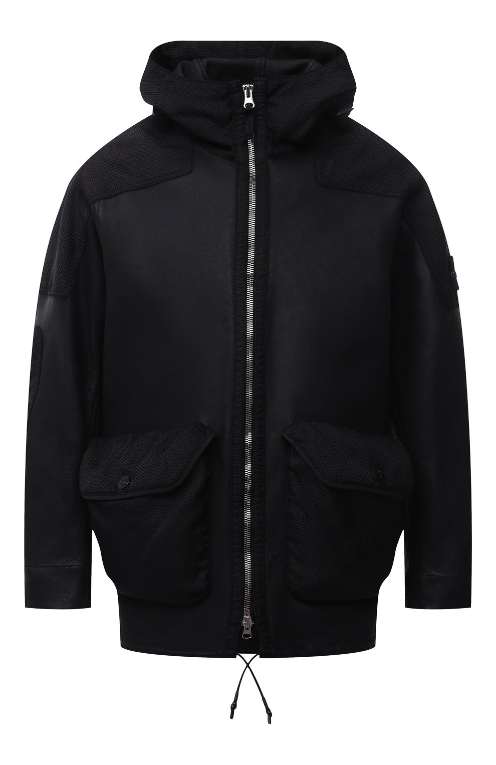 Кожаная курт ка STONE ISLAND, арт. 751500298, фото 1