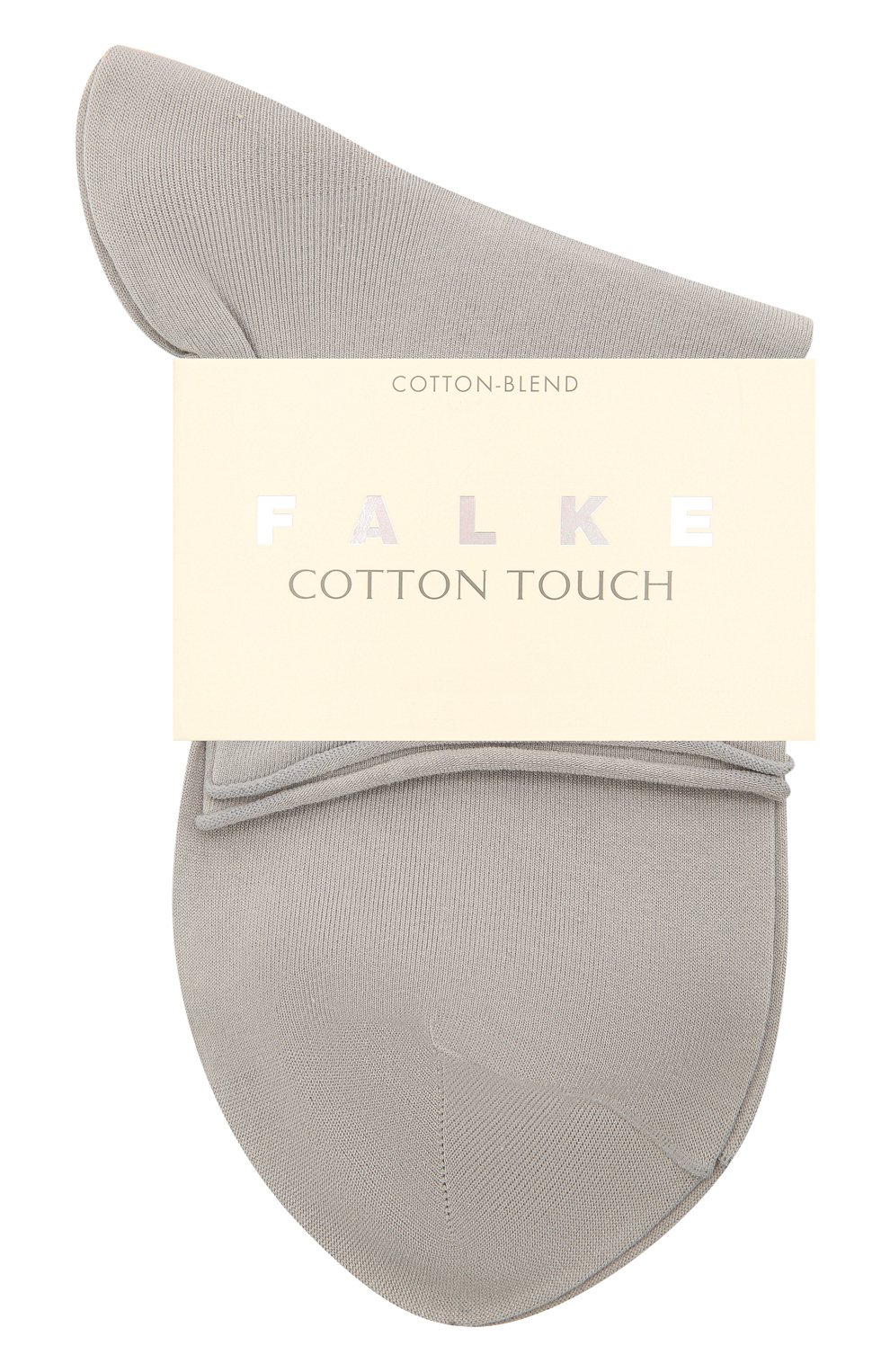 Носки cotton touch FALKE серого цвета по цене 2330 руб., арт. 47539, фото 1 Носки cotton touch FALKE, арт. 47539, фото 1