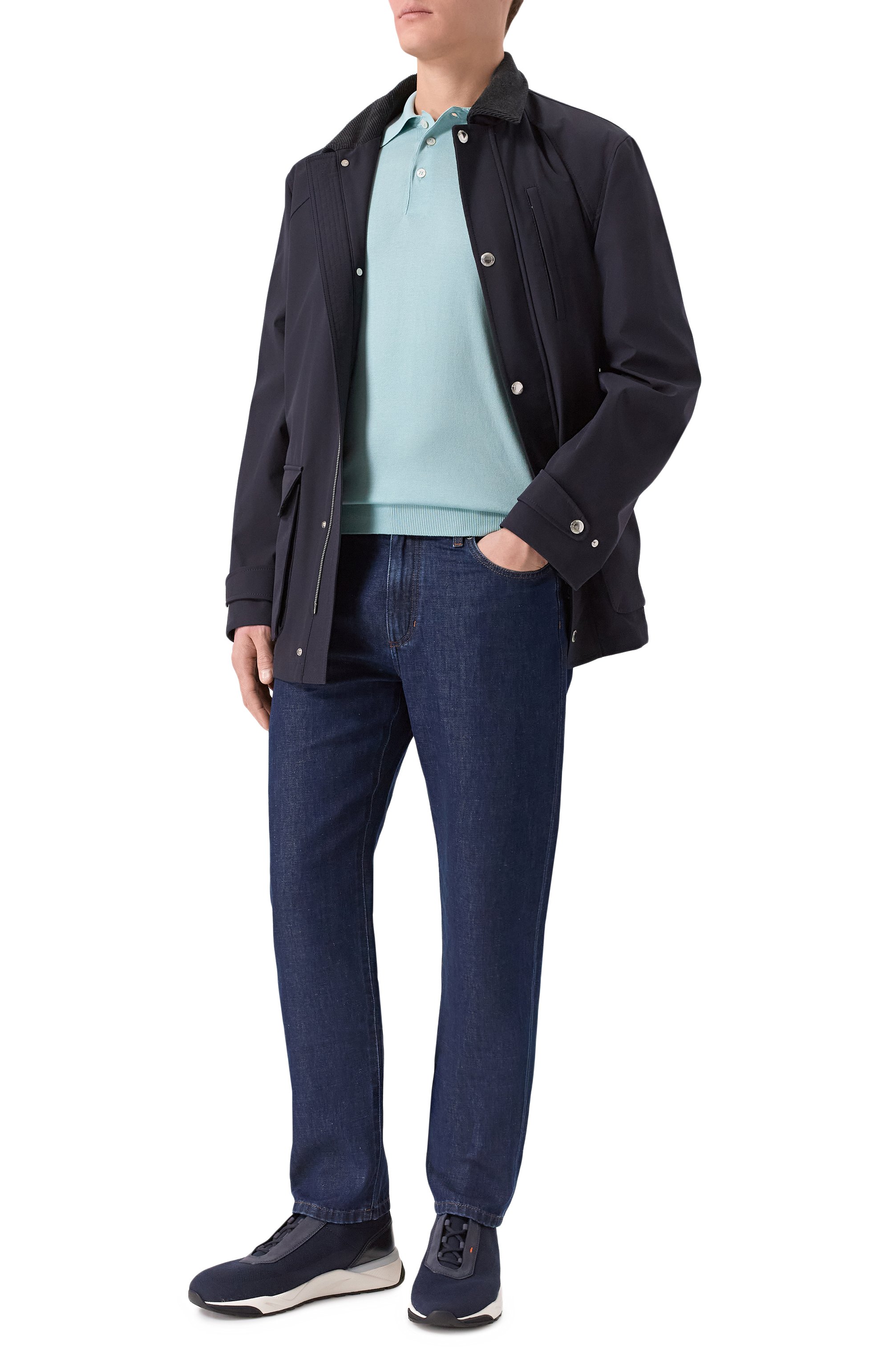 Шелковое поло GRAN SASSO, арт. 43110/23503, фото 2