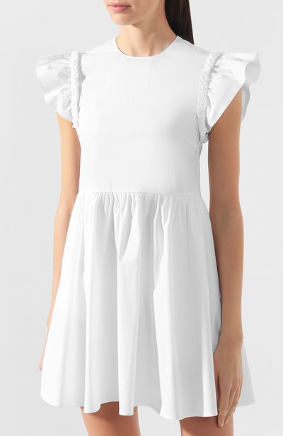Хлопковое платье REDVALENTINO, арт. RR0VAD50/0VU, фото 3