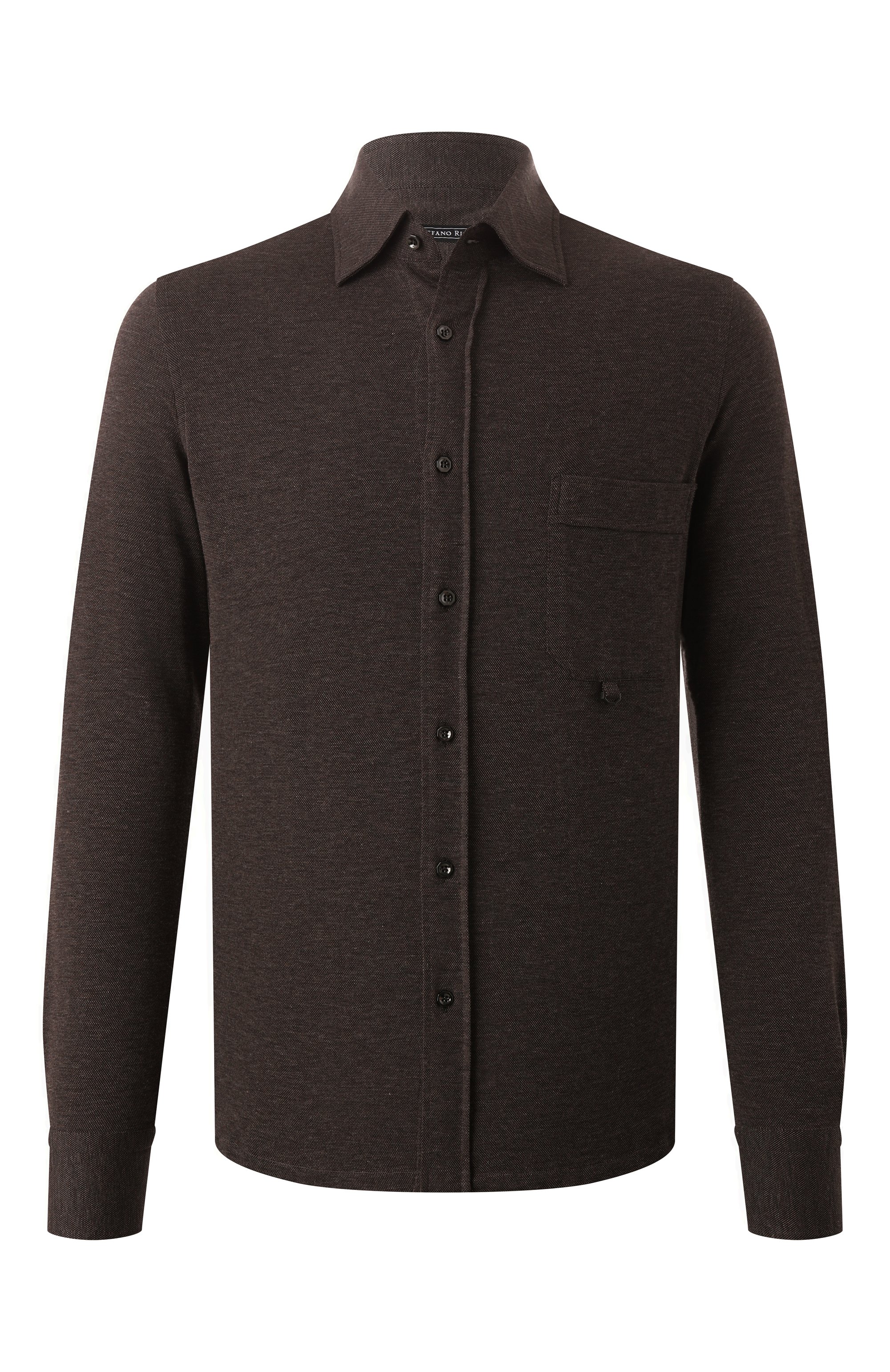 Рубашка из хлопка и кашемира STEFANO RICCI, арт. CJ007510/TE2603, фото 1