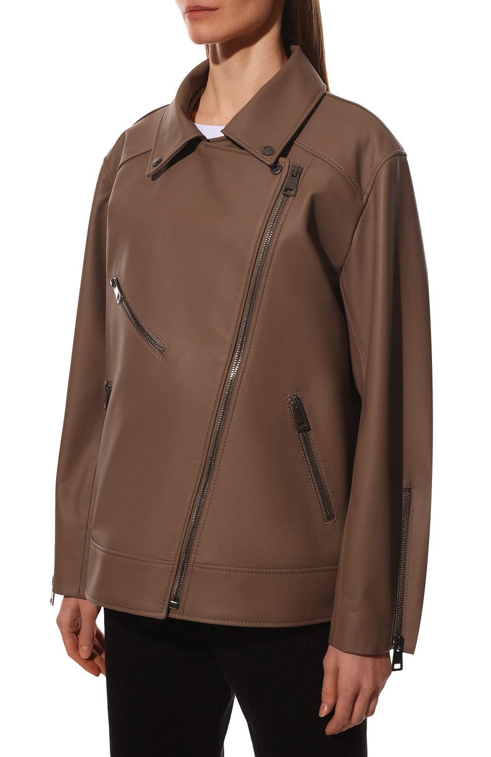 Кожаная куртка MASLOV, арт. SMW101, фото 3