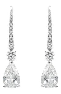Серьги solitaire MERCURY бесцветного цвета по цене 3025000 руб., арт. ME22836WPD, фото 1 Серьги solitaire MERCURY, арт. ME22836WPD, фото 1