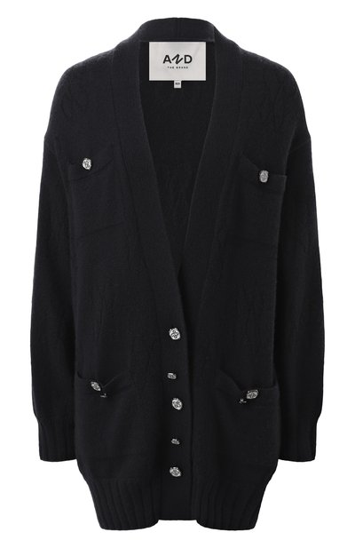 Женский кашемировый кардиган AND THE BRAND, арт. W25-CG030-1001-499