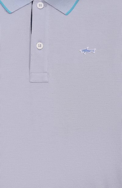 Хлопковое поло PAUL & SHARK JUNIOR, арт. WUM00A/LEA07/10A-16A, фото 3