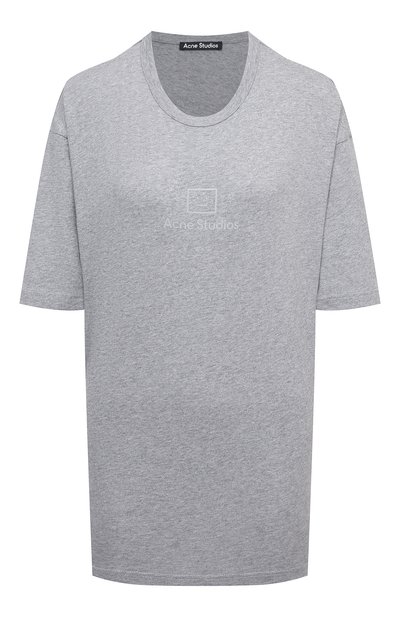 Женская хлопковая футболка ACNE STUDIOS, арт. CL0073/W